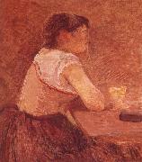 Absinthe Drinder Henri De Toulouse-Lautrec